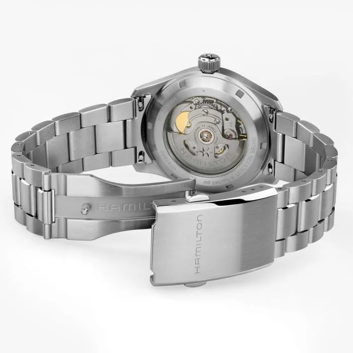 Hamilton Khaki Field Murph 38mm Otomatik Mavi H70405140 detay görseli 5