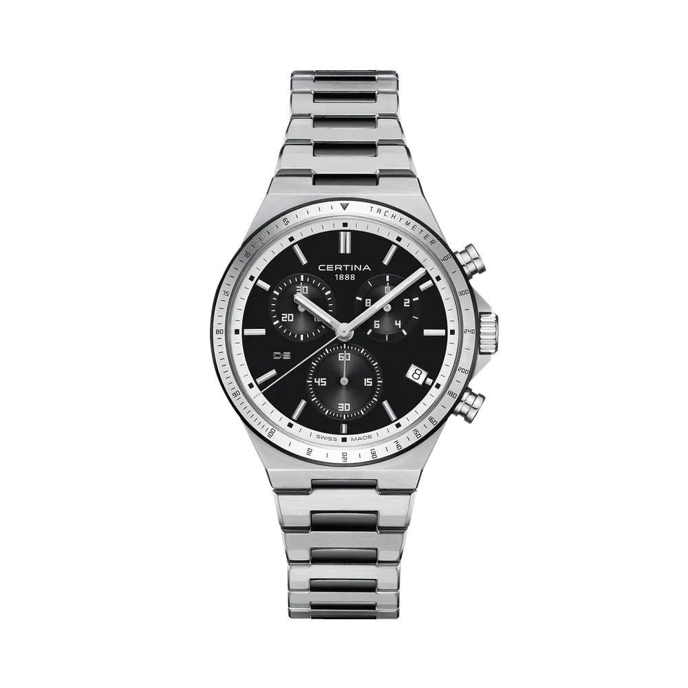 Certina DS-7 Chronograph Black C0434172205100