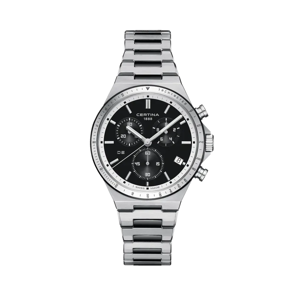 Certina DS-7 Chronograph Black C0434172205100