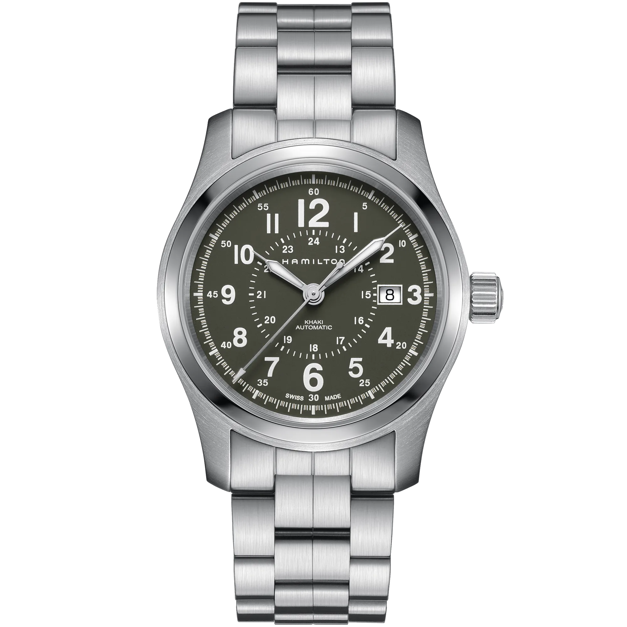 Hamilton Khaki Field Auto Otomatik Yeşil H70605163 detay görseli 1