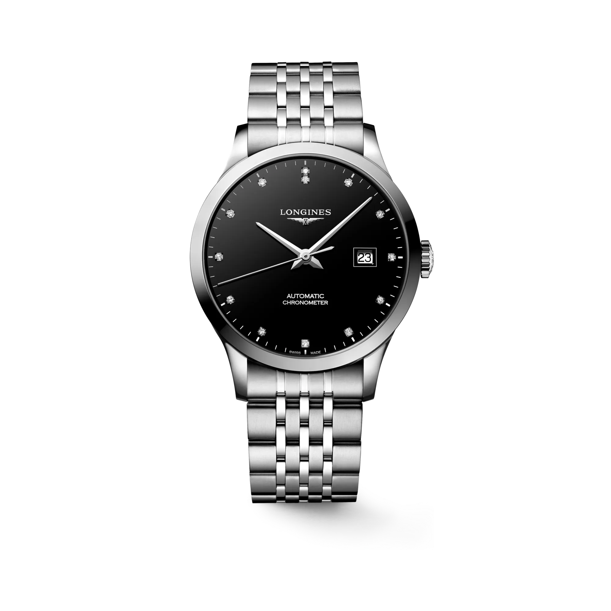 Longines Record Otomatik Siyah L28214576