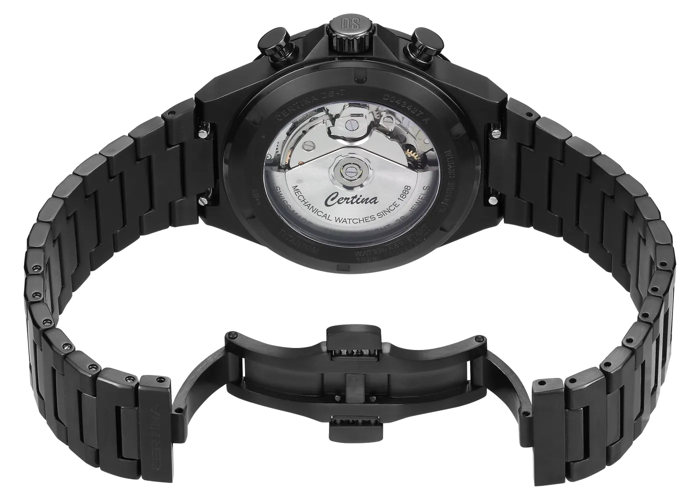 Certina DS-7 Chrono Auto Otomatik Mavi C0434274404100 detay görseli 3