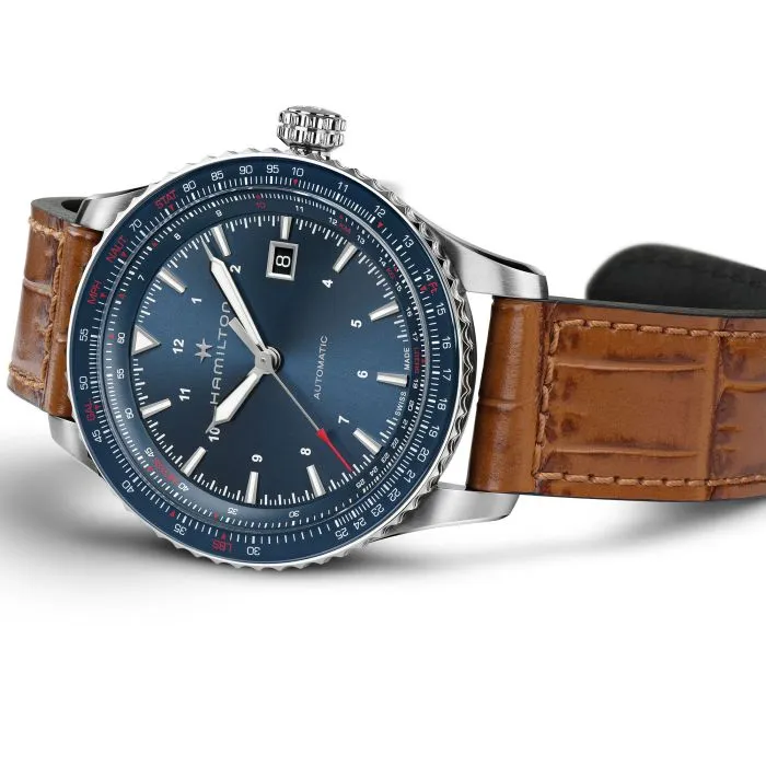 Hamilton Khaki Aviation Converter Auto Otomatik Mavi H76645540 detay görseli 2
