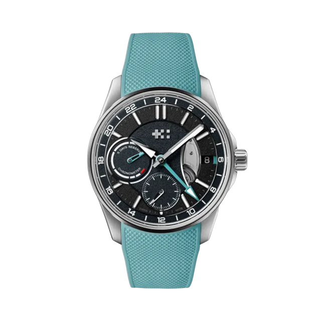 Beğenmek için çift tıkla Christopher Ward C63 Sealander True GMT Otomatik Siyah C6340APG3S00K0RB Görsel 1