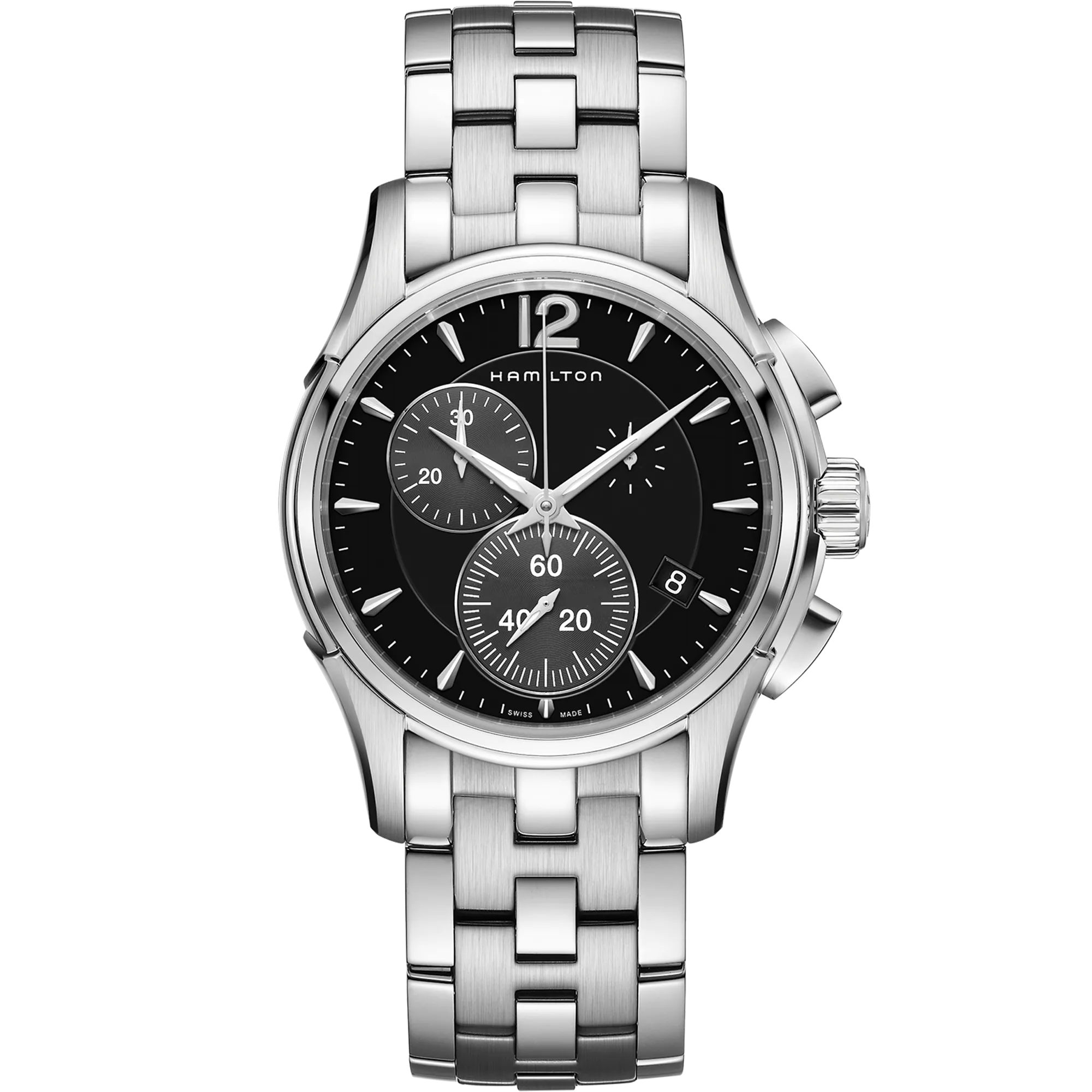Hamilton Jazzmaster Chrono Quartz Black H32612131 detay görseli 1