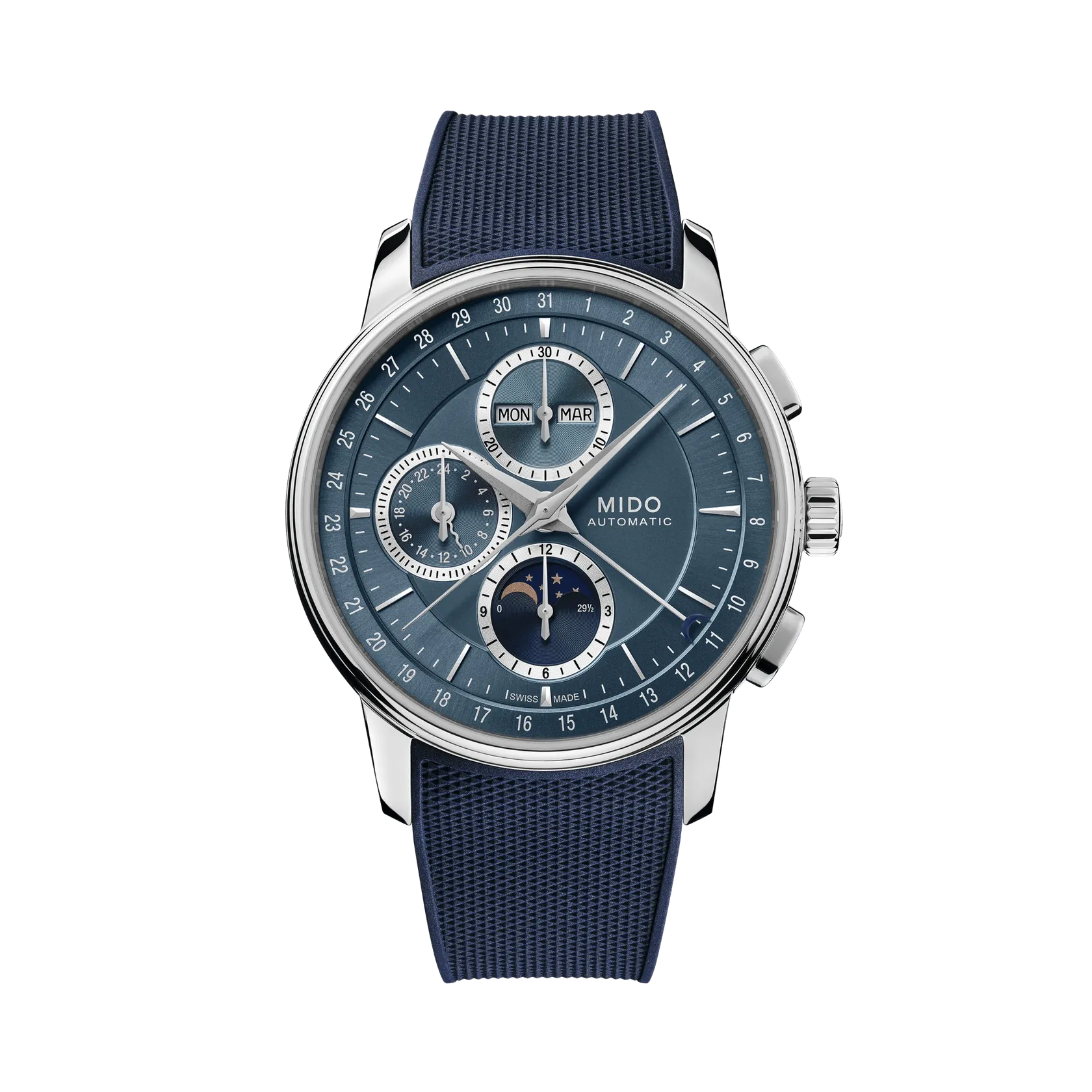 Mido Baroncelli Chronograph Moonphase Otomatik M0276251704100