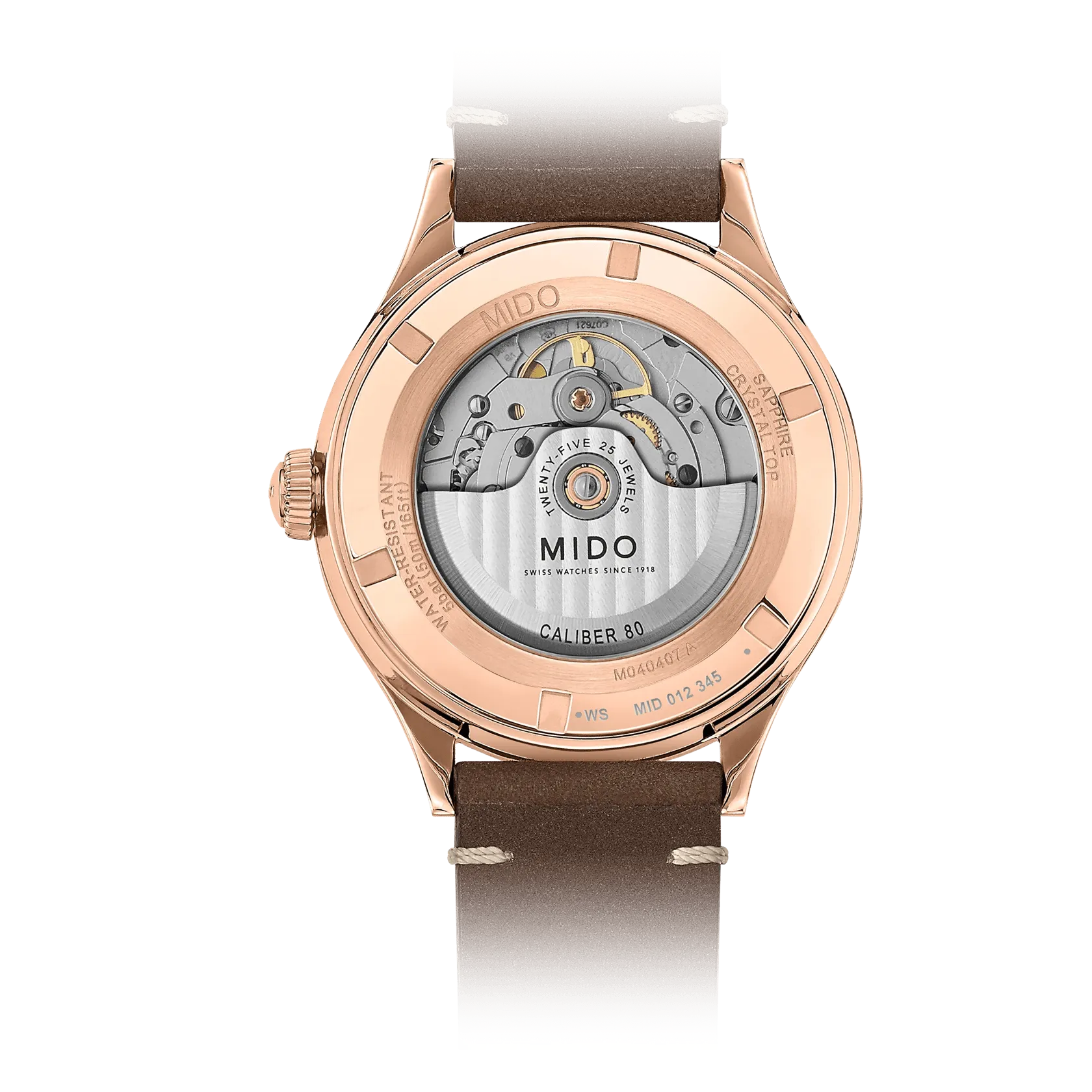 MIDO Multifort Patrimony Otomatik Siyah M0404073606000 detay görseli 1