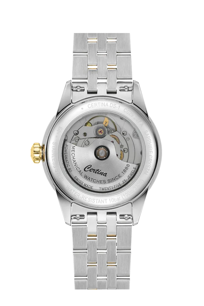 Certina DS-1 38mm Otomatik Gri C0292072208100 detay görseli 1