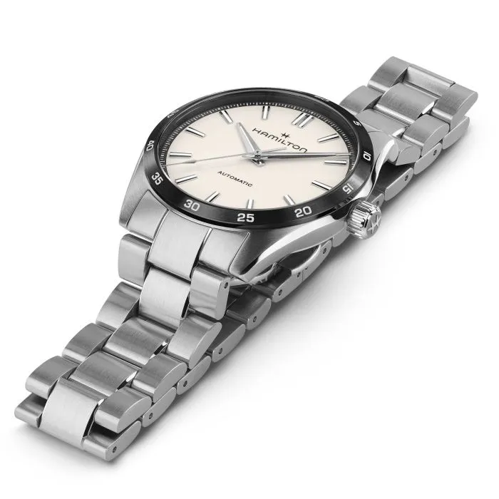 Hamilton Jazzmaster Performer Auto Otomatik Beyaz H36205110 detay görseli 1