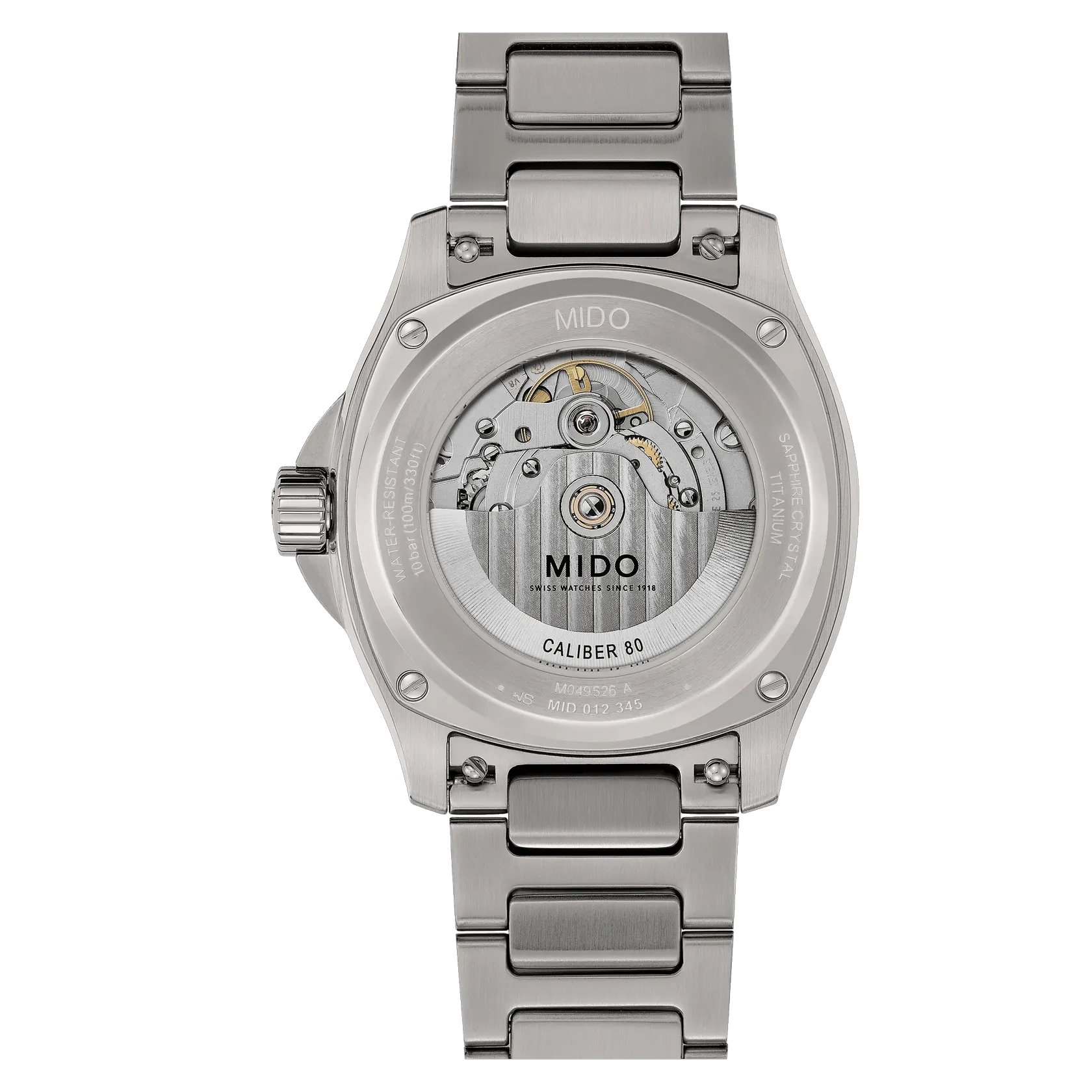 Mido Multifort TV Big Date Otomatik Gri M0495264408100 detay görseli 1