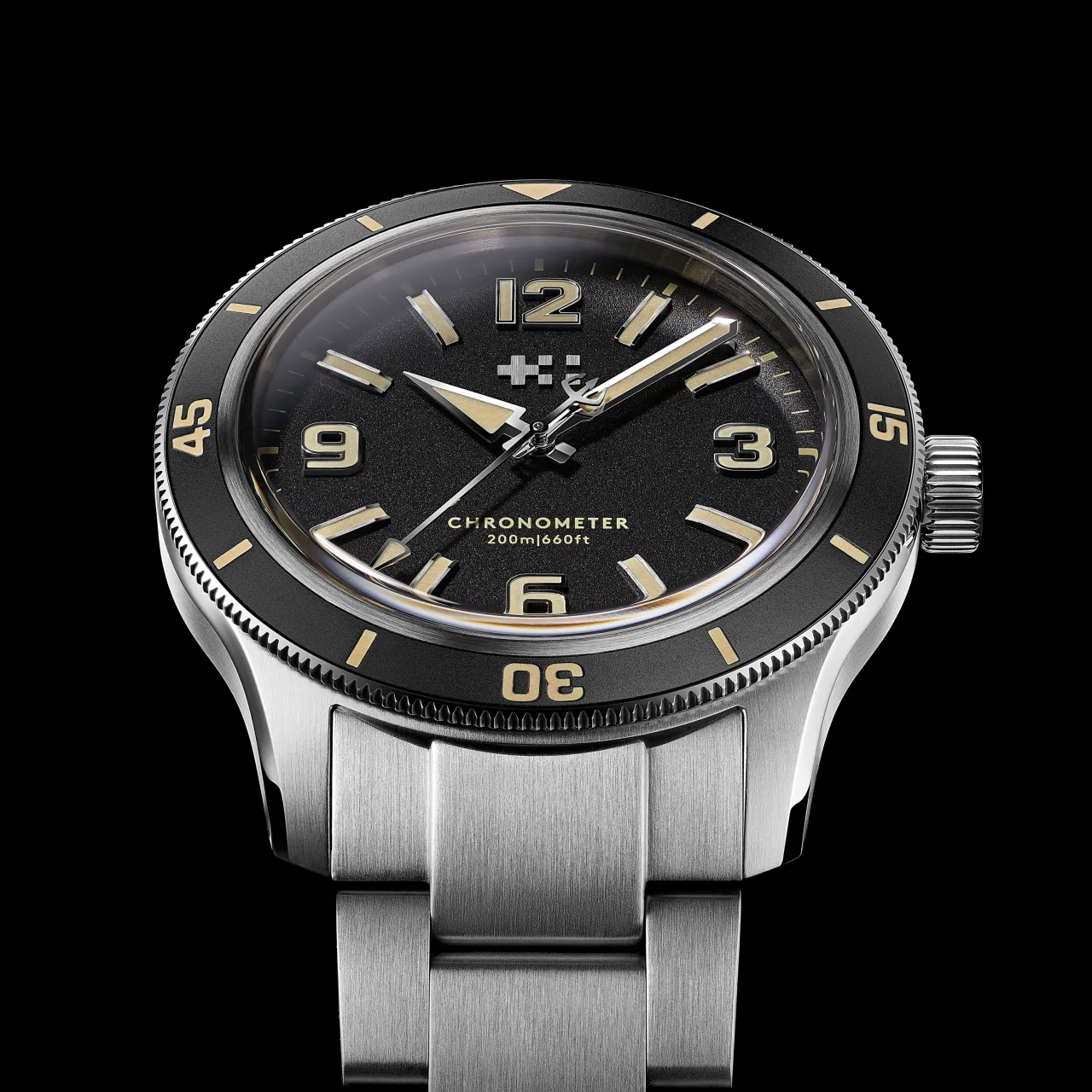 Christopher Ward C60 Trident Biscay Automatic Siyah C6042C3H1S0KK0HV detay görseli 4
