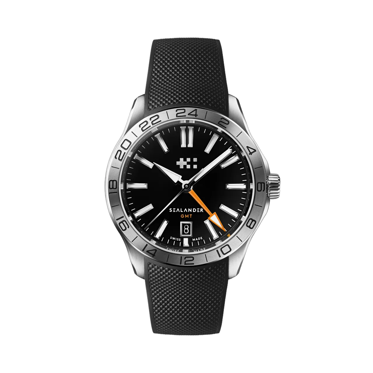 Christopher Ward C63 Sealander GMT Otomatik Siyah C6339AGM4S00K0RK