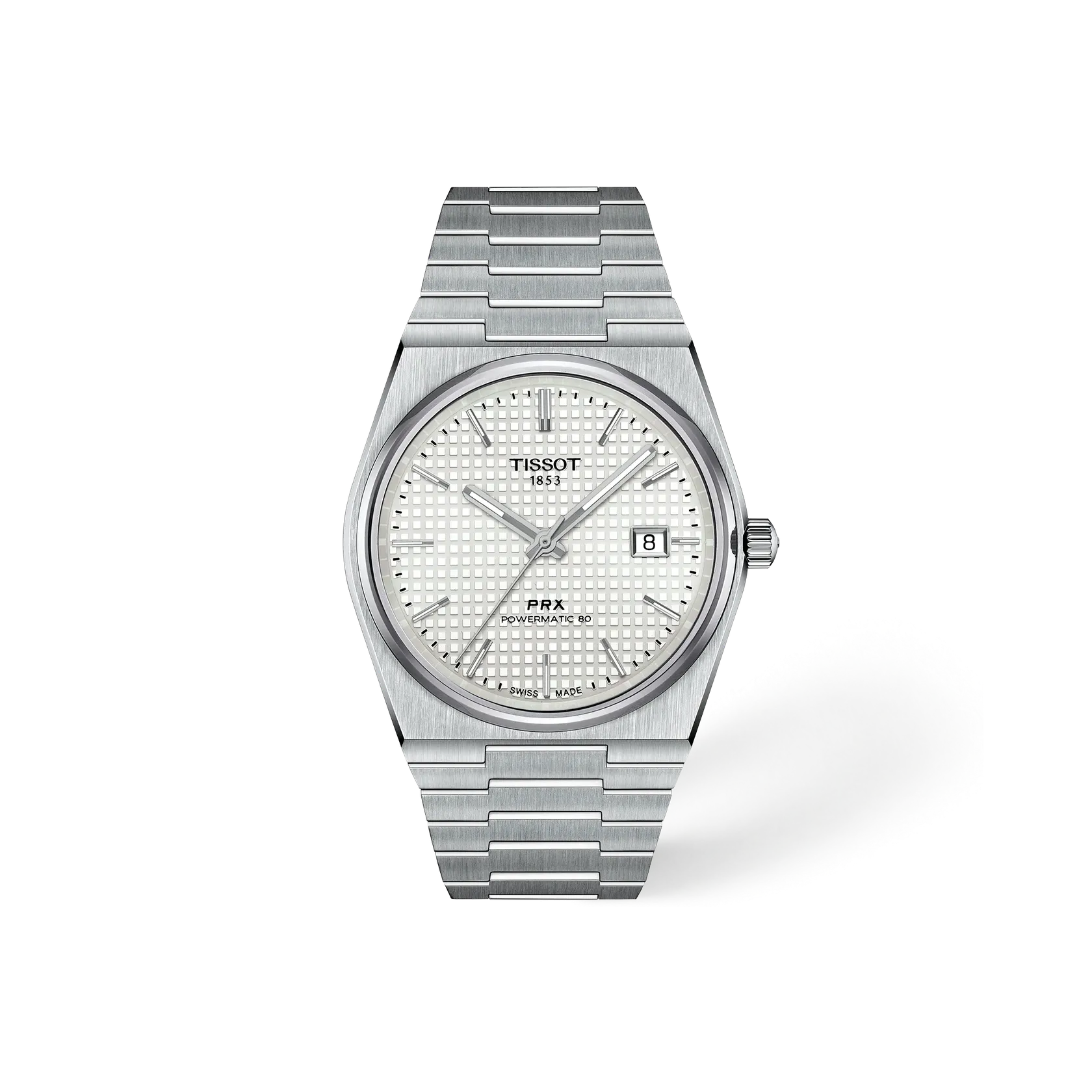 Tissot PRX Otomatik Beyaz Sedef T1374071111100