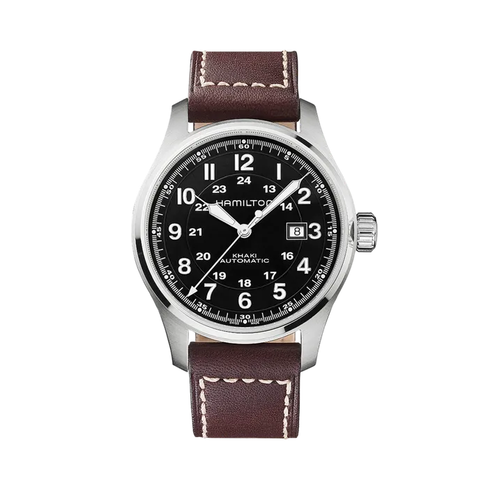 Hamilton Khaki Field Auto Otomatik Siyah H70625533