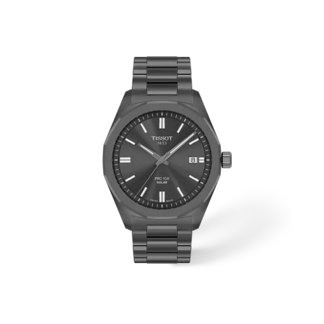 Beğenmek için çift tıkla Tissot PRC 100 Solar Antrasit T1514223306100 Görsel 1