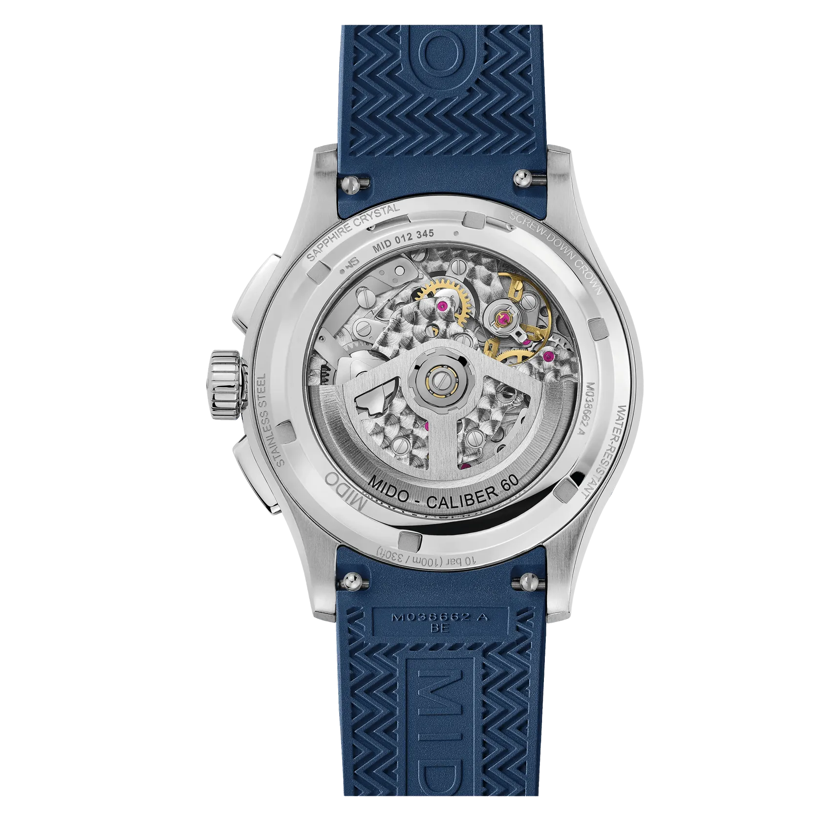 Mido Multifort Skeleton Chronograph Otomatik M0386621704000 detay görseli 1