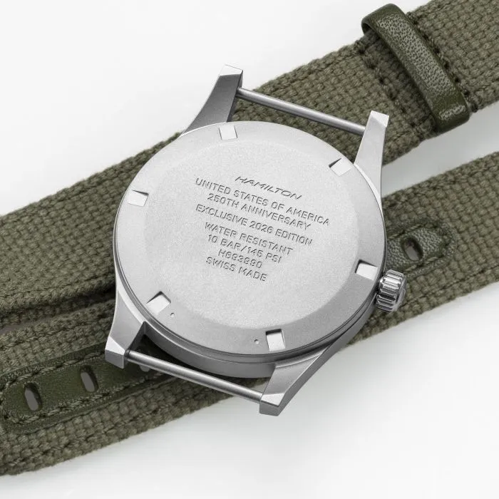 Hamilton Khaki Field Mechanical Siyah H69399930 detay görseli 1