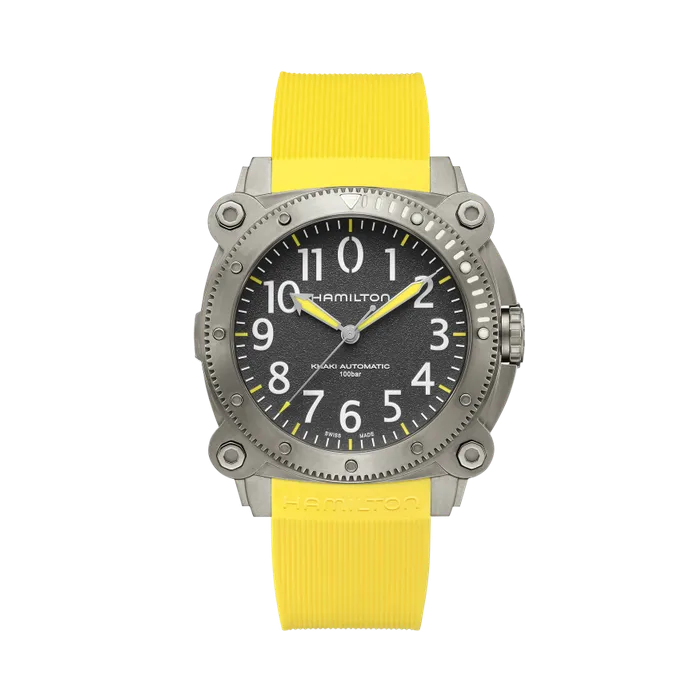 Hamilton Khaki Navy BeLOWZERO Auto TITANIUM Otomatik Gri H78535380
