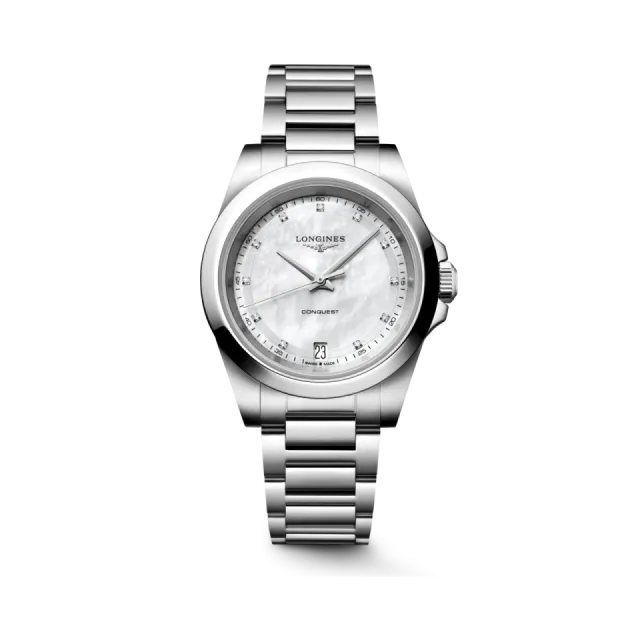 Beğenmek için çift tıkla Longines Conquest Beyaz Sedef L34604876 Görsel 1