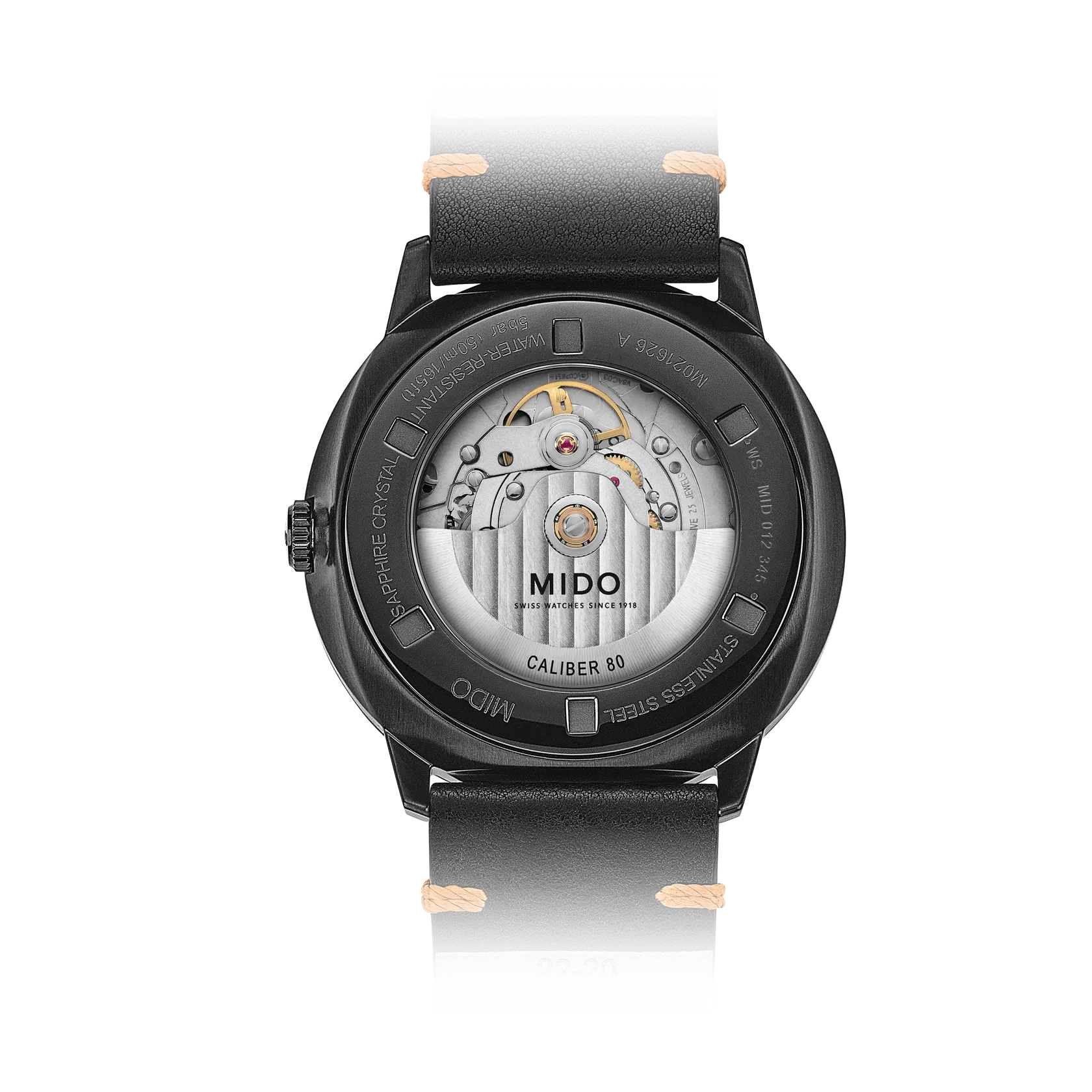 Mido Commander Big Date Otomatik Siyah M0216263605101 detay görseli 1