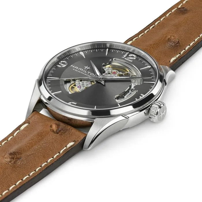 Hamilton Jazzmaster Open Heart Auto Grey H32705581 detay görseli 2