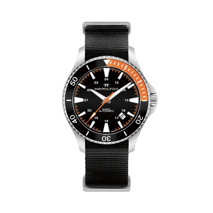 Hamilton Khaki Navy Scuba Auto Black H82305931