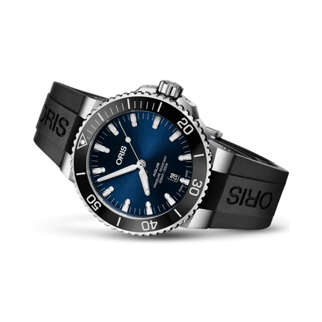 Oris Aquis Date Otomatik Mavi 01733773041350742464EB Görsel 1