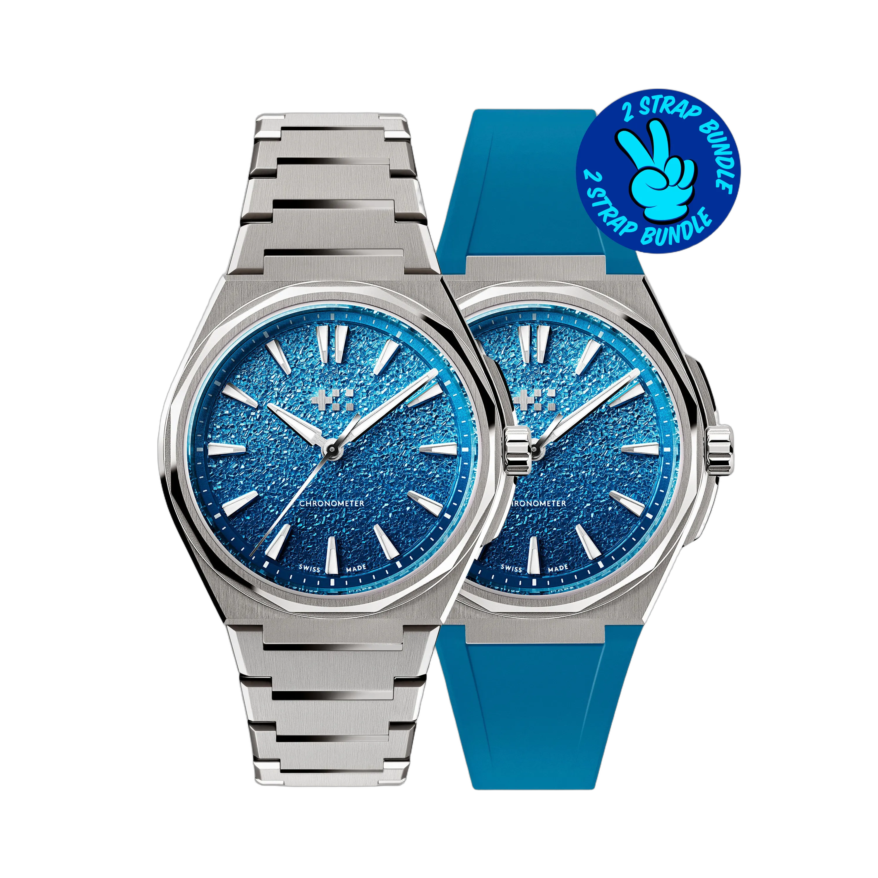 Christopher Ward The Twelve (Ti) Pic'n'Mix Otomatik Mavi C1236AHC1T00B1B0R