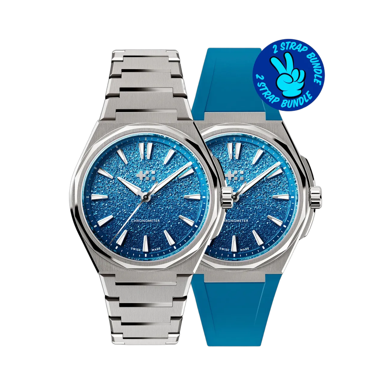 Christopher Ward The Twelve (Ti) Pic'n'Mix Otomatik Mavi C1236AHC1T00B1B0R