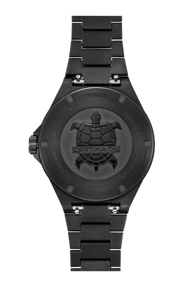 Certina DS-7 Quartz Black C0434103305100 detay görseli 2