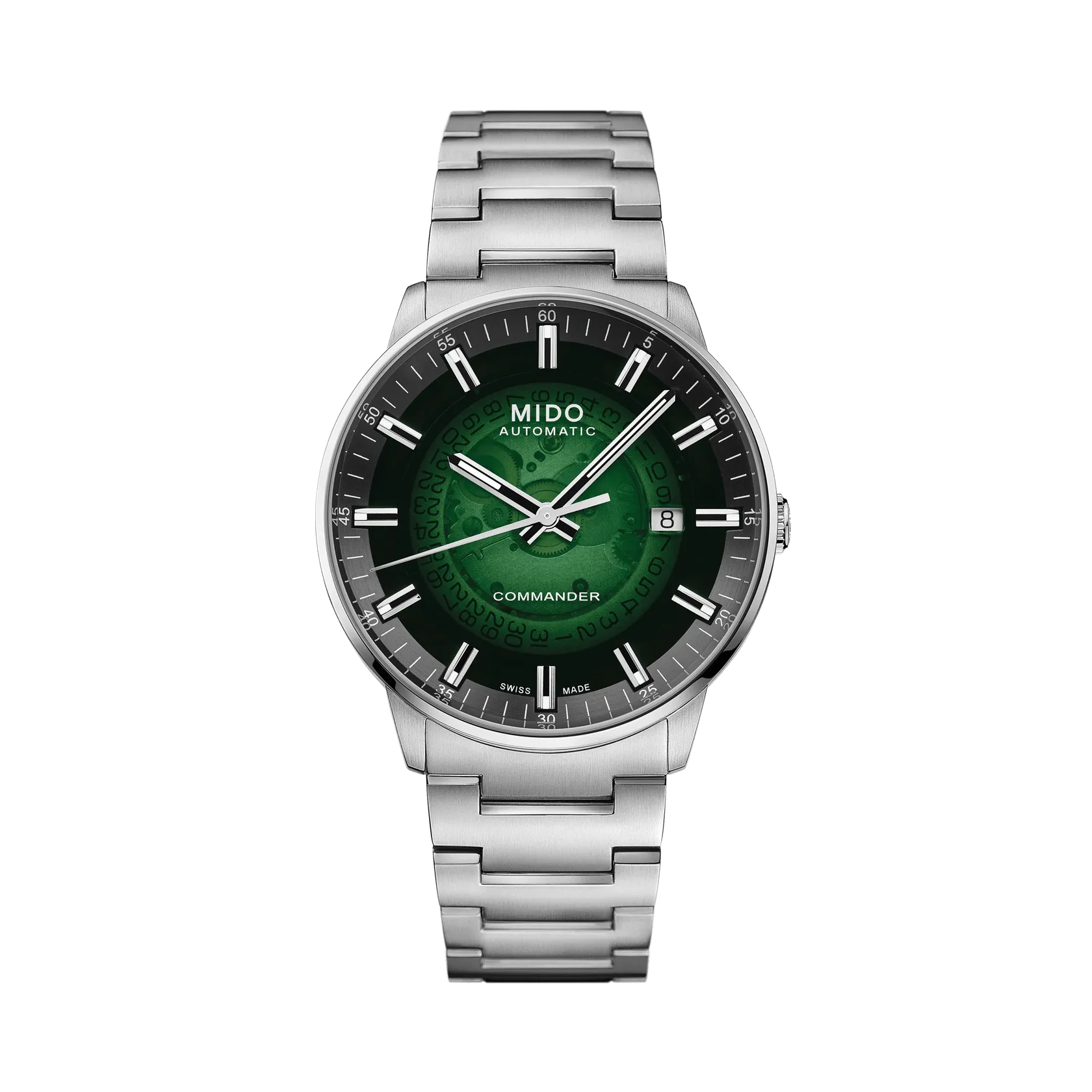 Mido Commander Gradient Otomatik Yeşil M0214071141103