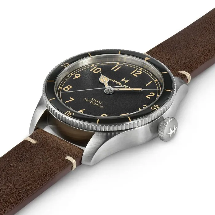 Hamilton Khaki Aviation Pilot Pioneer Otomatik Siyah H76205530 detay görseli 1