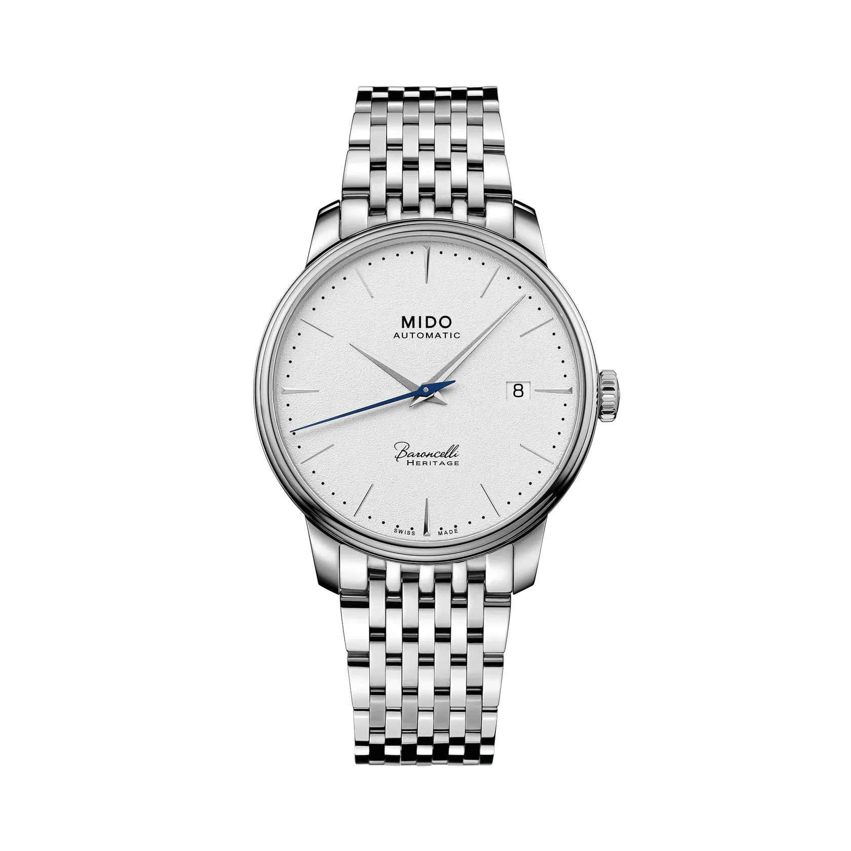 Mido Baroncelli Heritage Otomatik Beyaz M0274071101100
