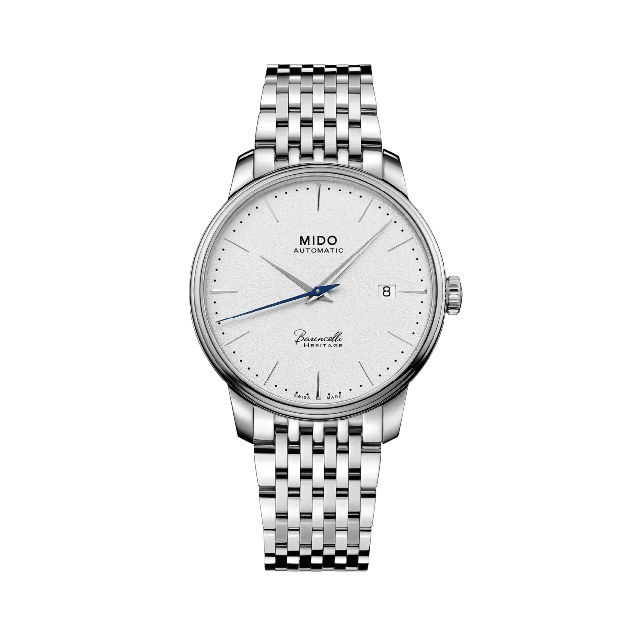 Mido Baroncelli Heritage Otomatik Beyaz M0274071101100