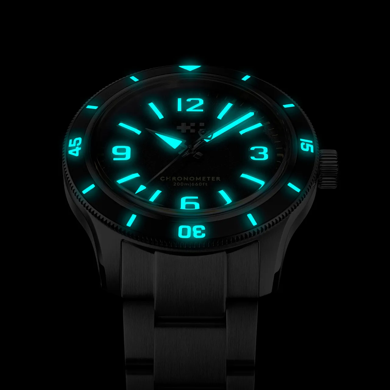 Christopher Ward C60 Trident Biscay Automatic Black C6039C3H1S0KK0VT1 detay görseli 5