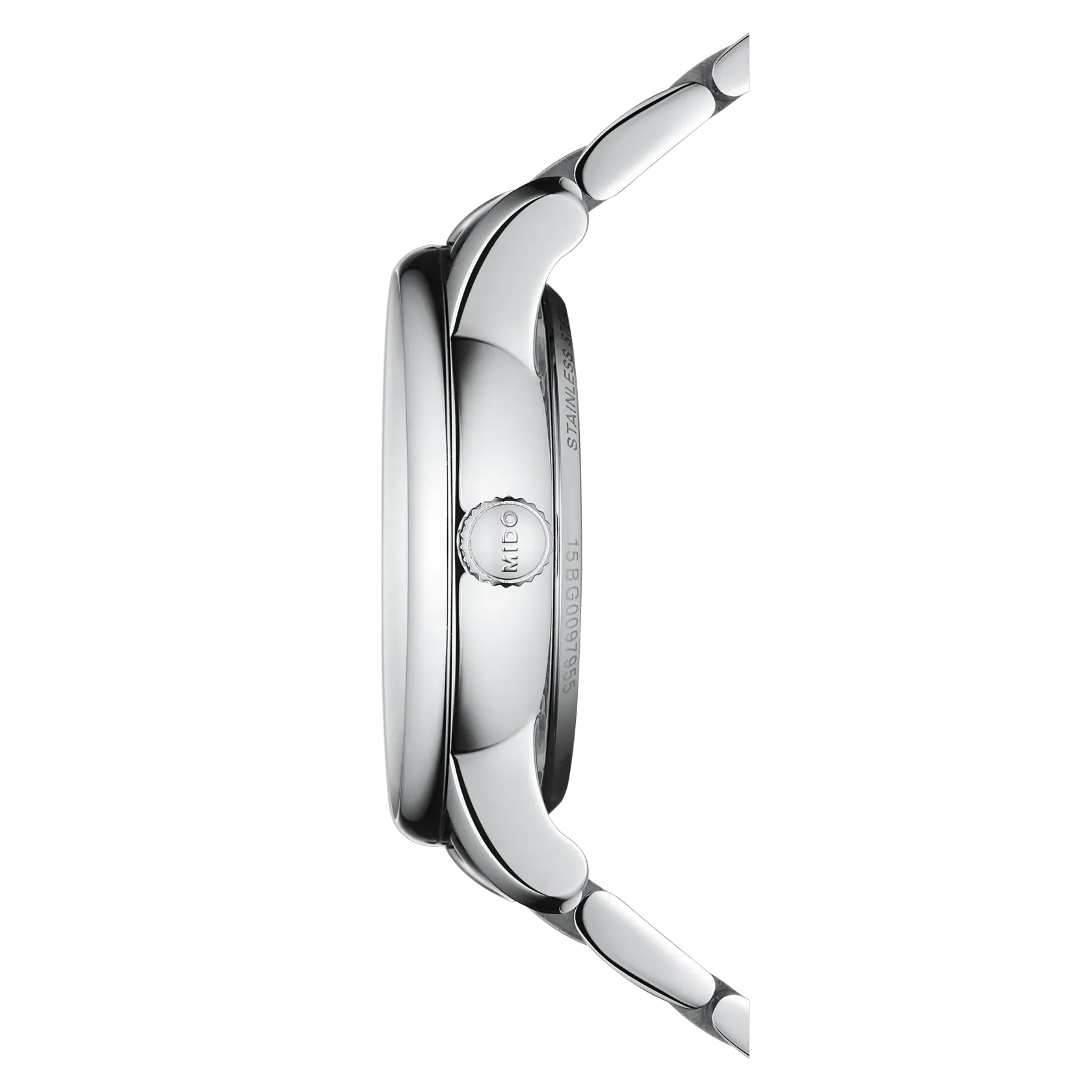 Mido Baroncelli Prisma Otomatik Beyaz Sedef M0072071111600 detay görseli 2