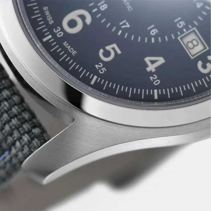 Hamilton Khaki Field Otomatik Mavi H70605943 detay görseli 3