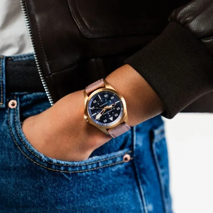 Hamilton Khaki Aviation Pilot Auto Blue H76245840 detay görseli 5