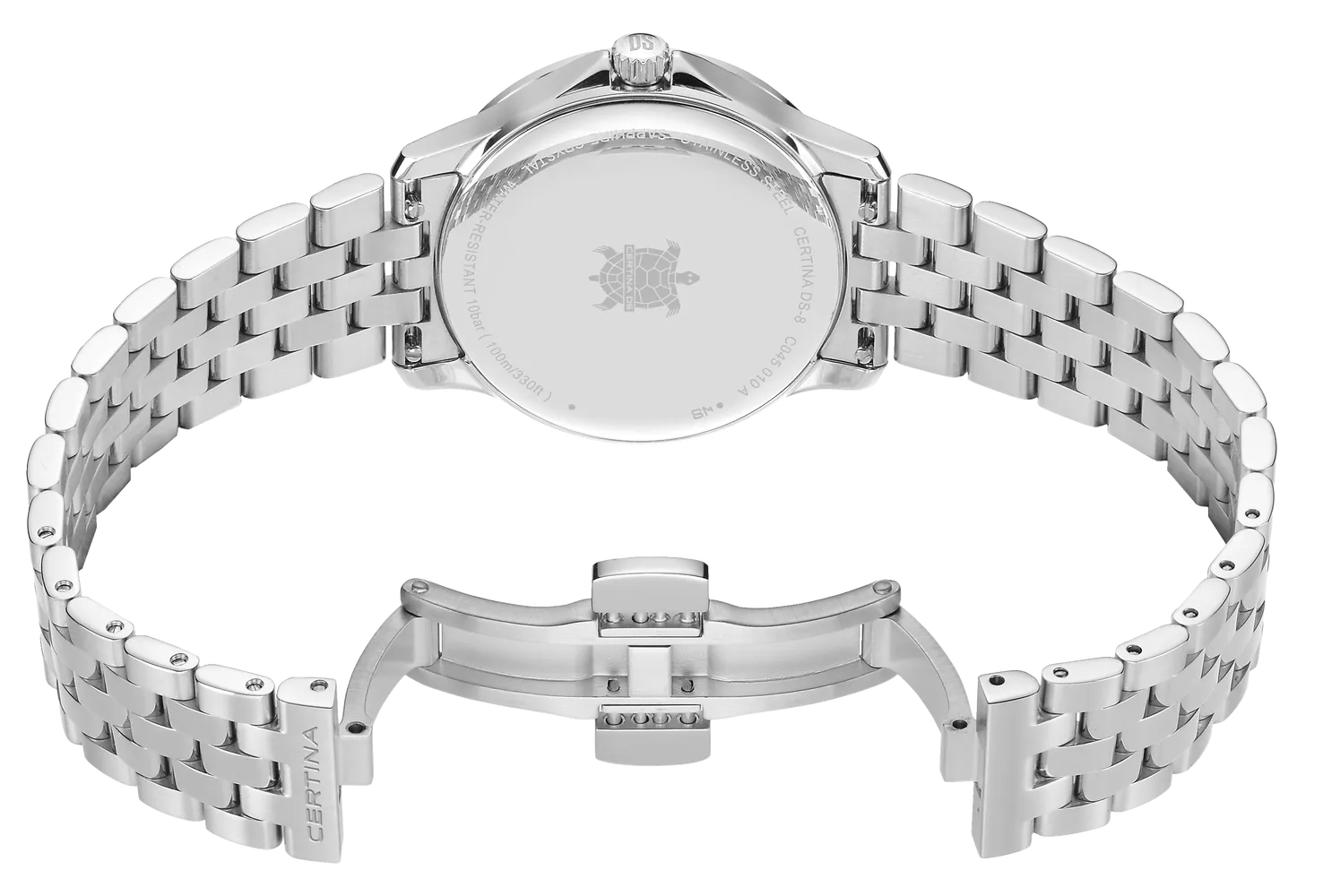 Certina DS-8 Lady 31mm Siyah C0450101105100 detay görseli 2