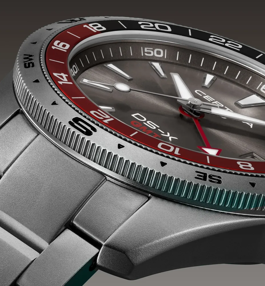 Certina DS-X GMT Grey C0474521108101 detay görseli 4