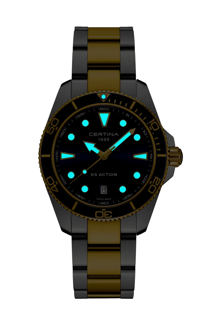 Certina DS Action 40mm Blue C0484102204100 detay görseli 1