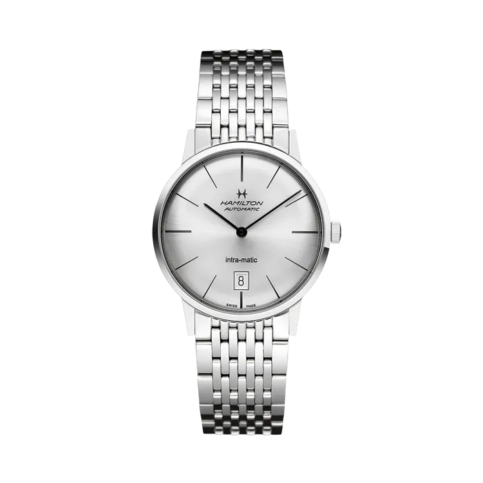 Hamilton American Classic Intra-Matic Auto Otomatik Silver H38455151