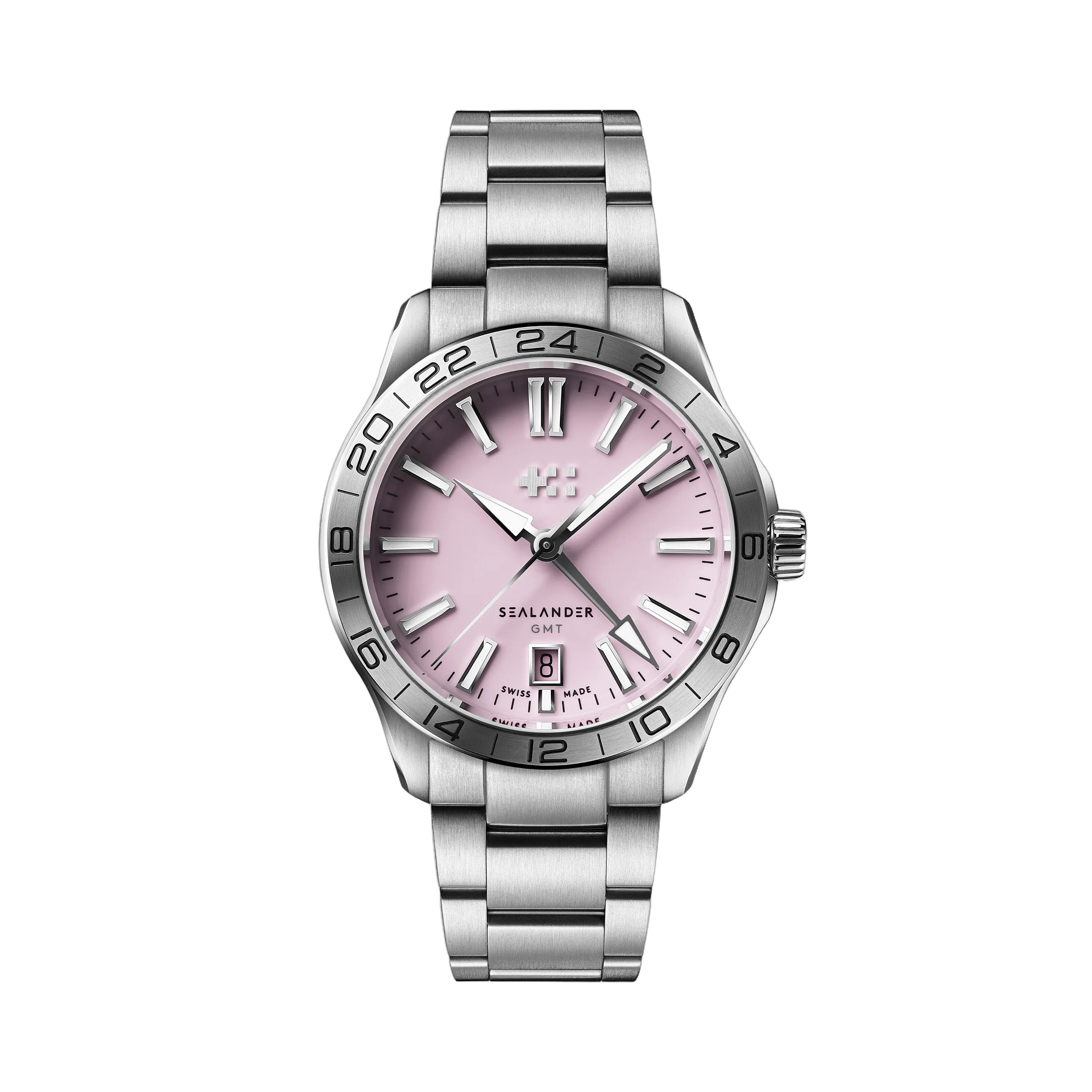 Christopher Ward C63 Sealander GMT Otomatik Pembe C6339AGM4S00P0B0