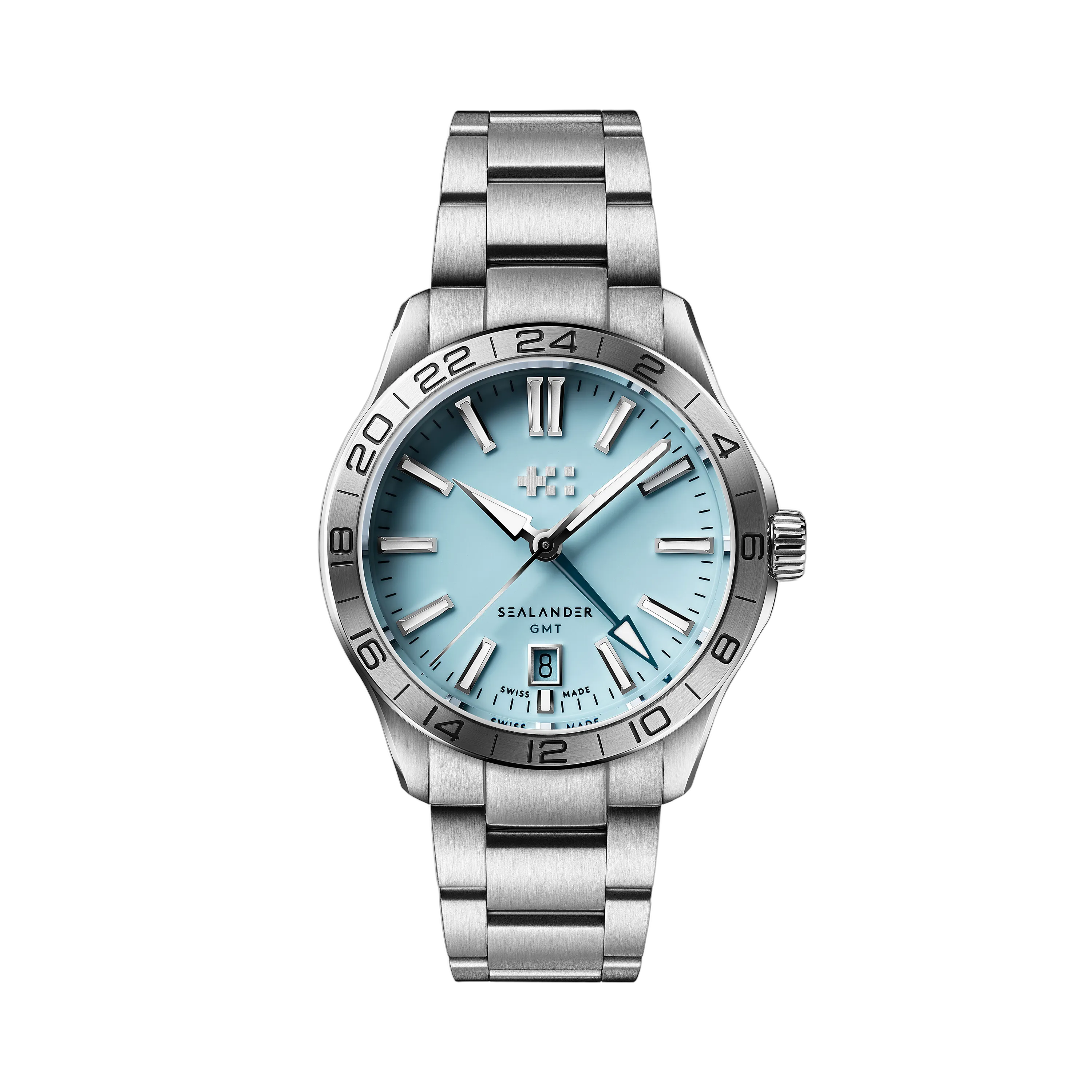 Christopher Ward C63 Sealander GMT Otomatik Sky Blue C6339AGM4S00B0B0