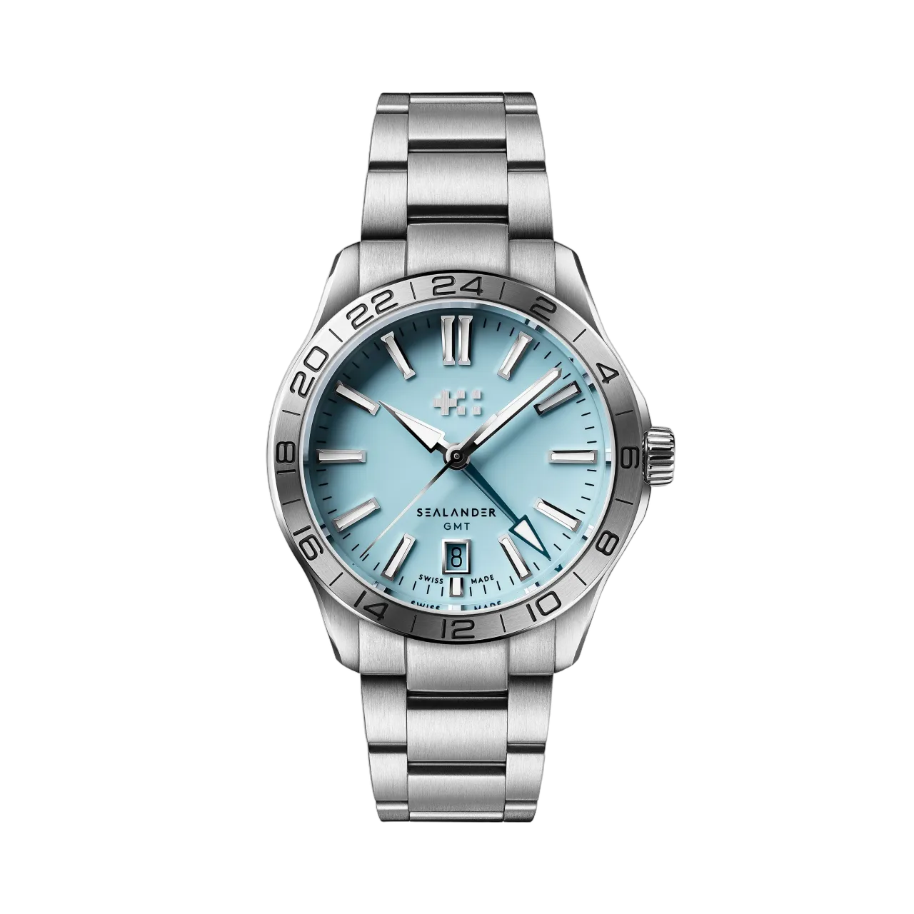 Christopher Ward C63 Sealander GMT Otomatik Sky Blue C6339AGM4S00B0B0
