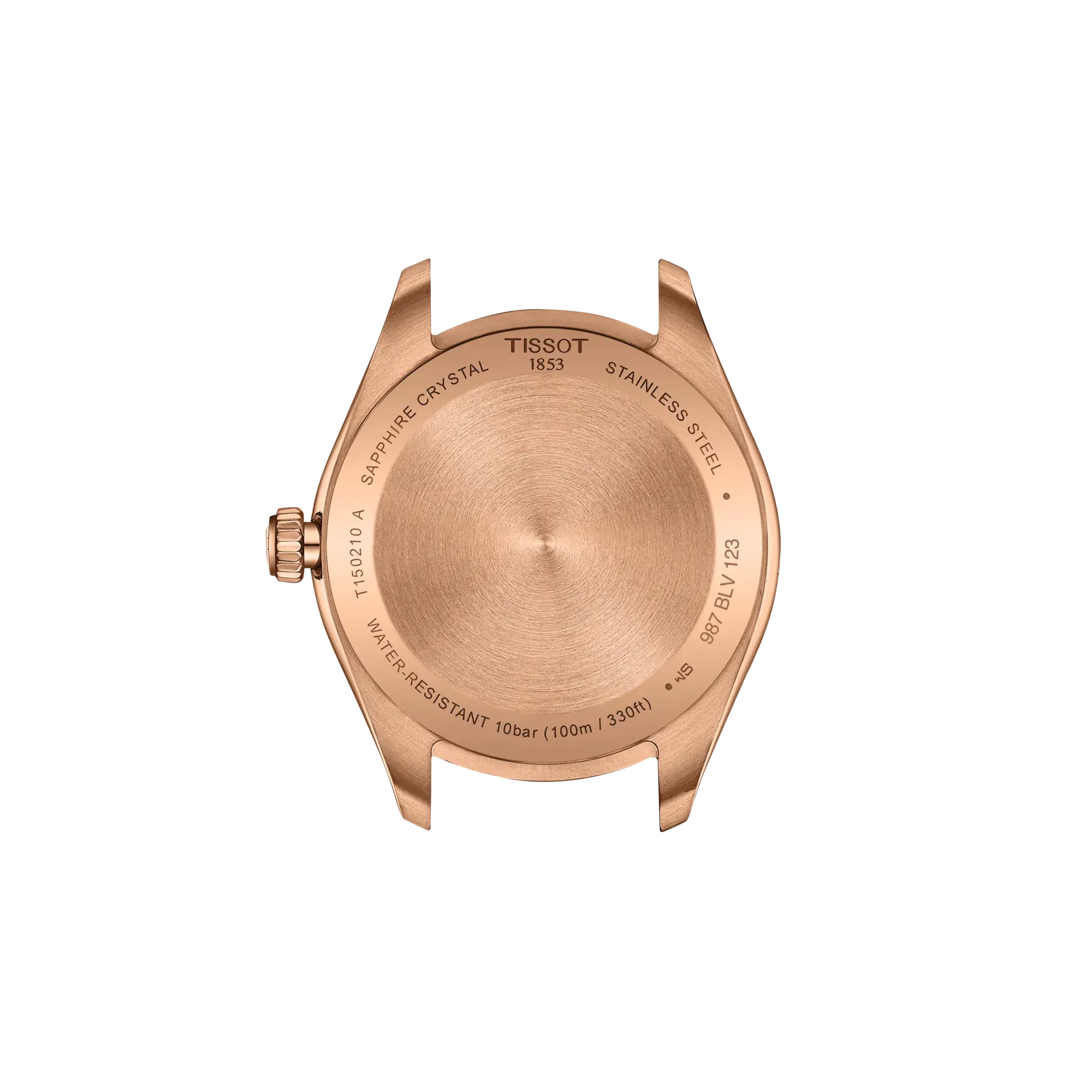 Tissot PR 100 34mm Kahverengi T1502103329100 detay görseli 2