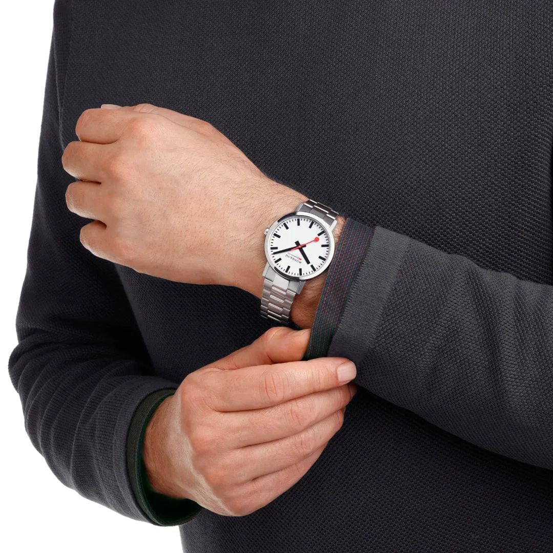 Mondaine Classic White A6603036011SBJ detay görseli 1