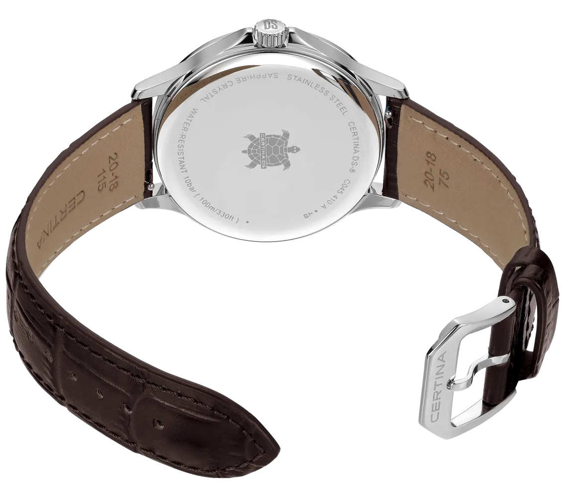 Certina DS-8 Gent 40mm Green C0454101609100 detay görseli 2