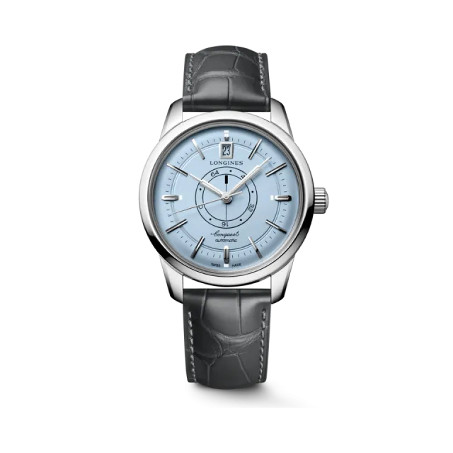 Beğenmek için çift tıkla Longines Conquest Heritage Central Power Reserve Açık Mavi Opalin Otomatik L16484922 Görsel 1