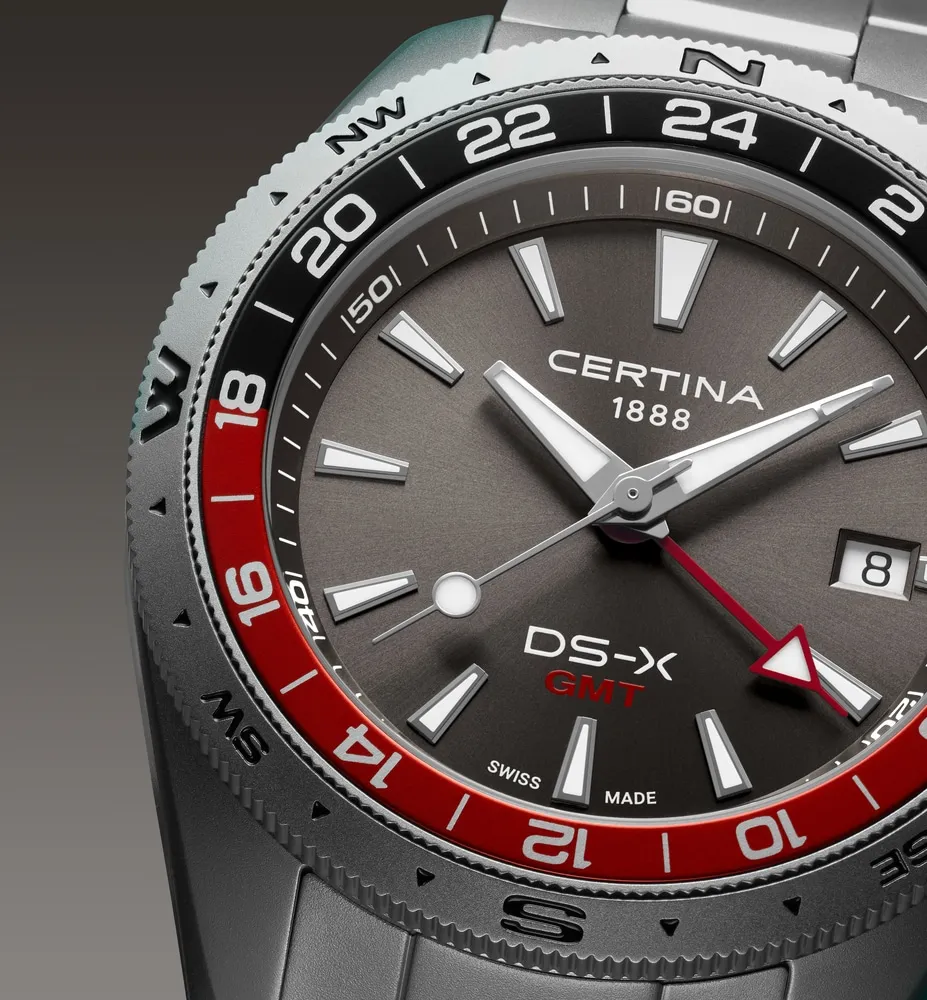 Certina DS-X GMT Grey C0474521108101 detay görseli 5